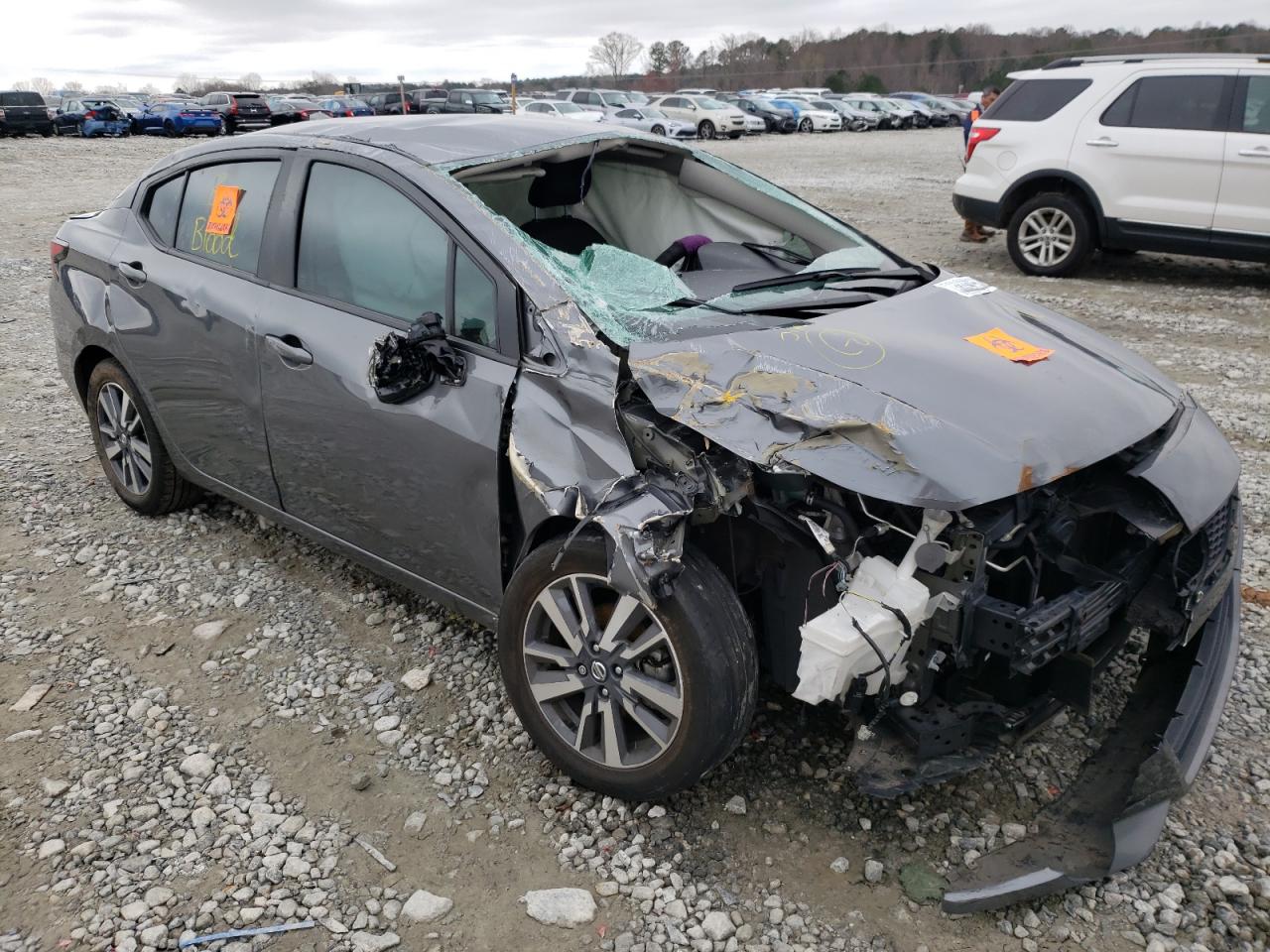 NISSAN VERSA SV 2020 with VIN 3N1CN8EV4LL817077 - Photo from auction