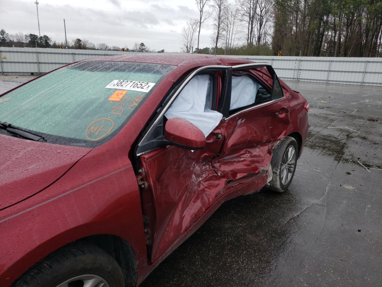 Photo 9 from auction – 2015 TOYOTA CAMRY LE with VIN 4T1BF1FK2FU910008
