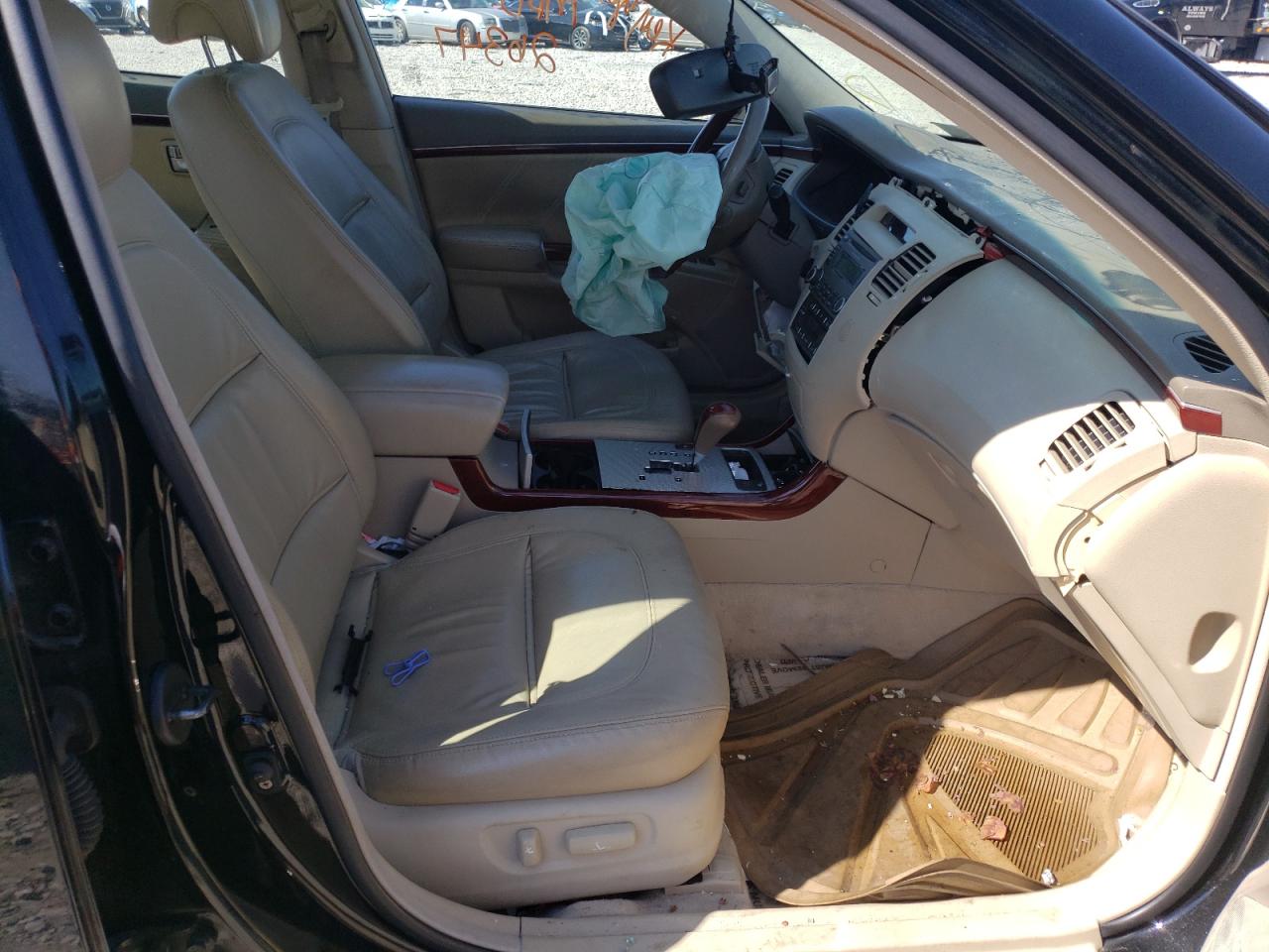 Photo 5 from auction – 2007 HYUNDAI AZERA SE with VIN KMHFC46F47A176389