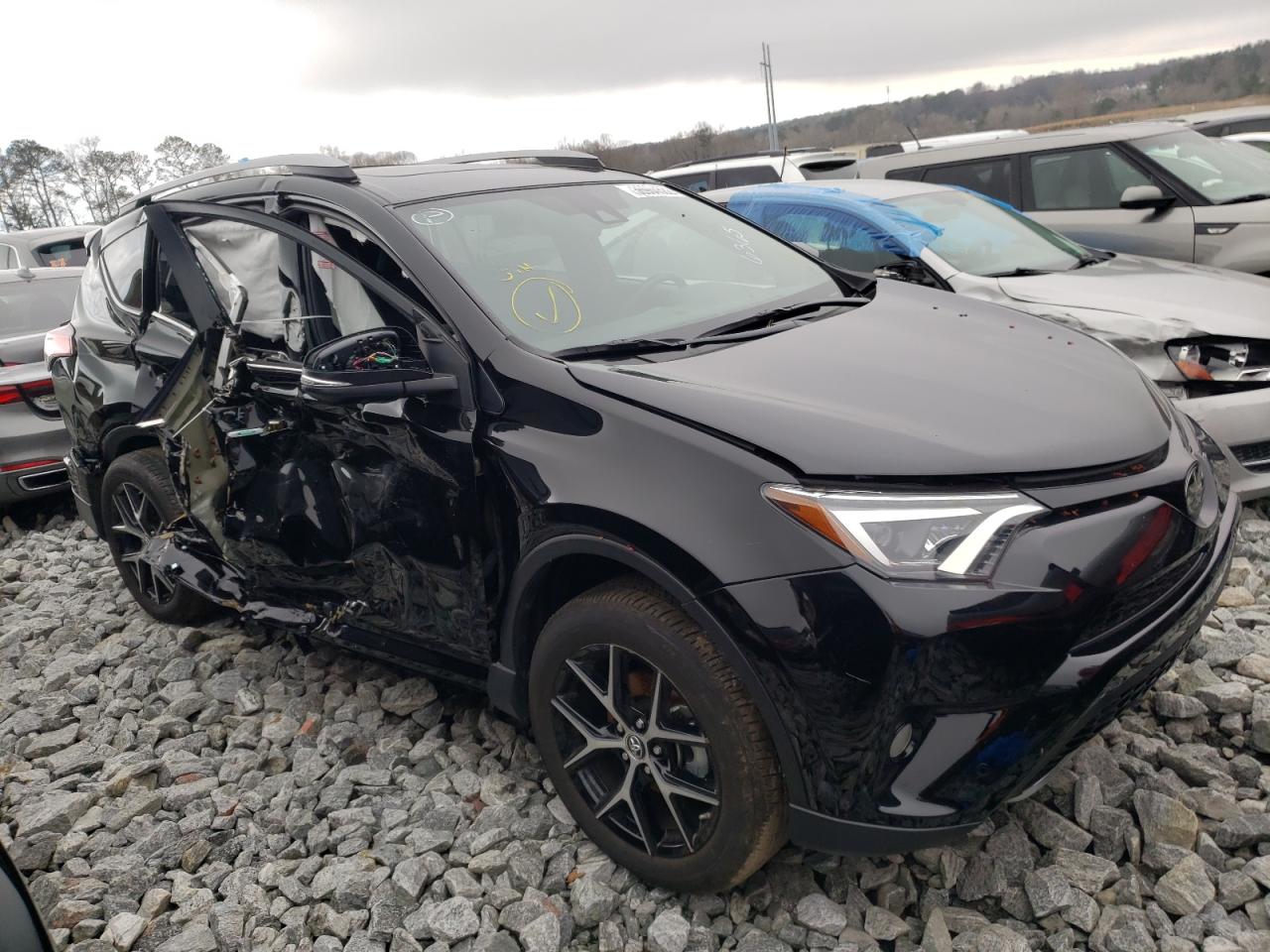 TOYOTA RAV4 SE 2018 with VIN 2T3NFREV0JW416365 - Photo from auction