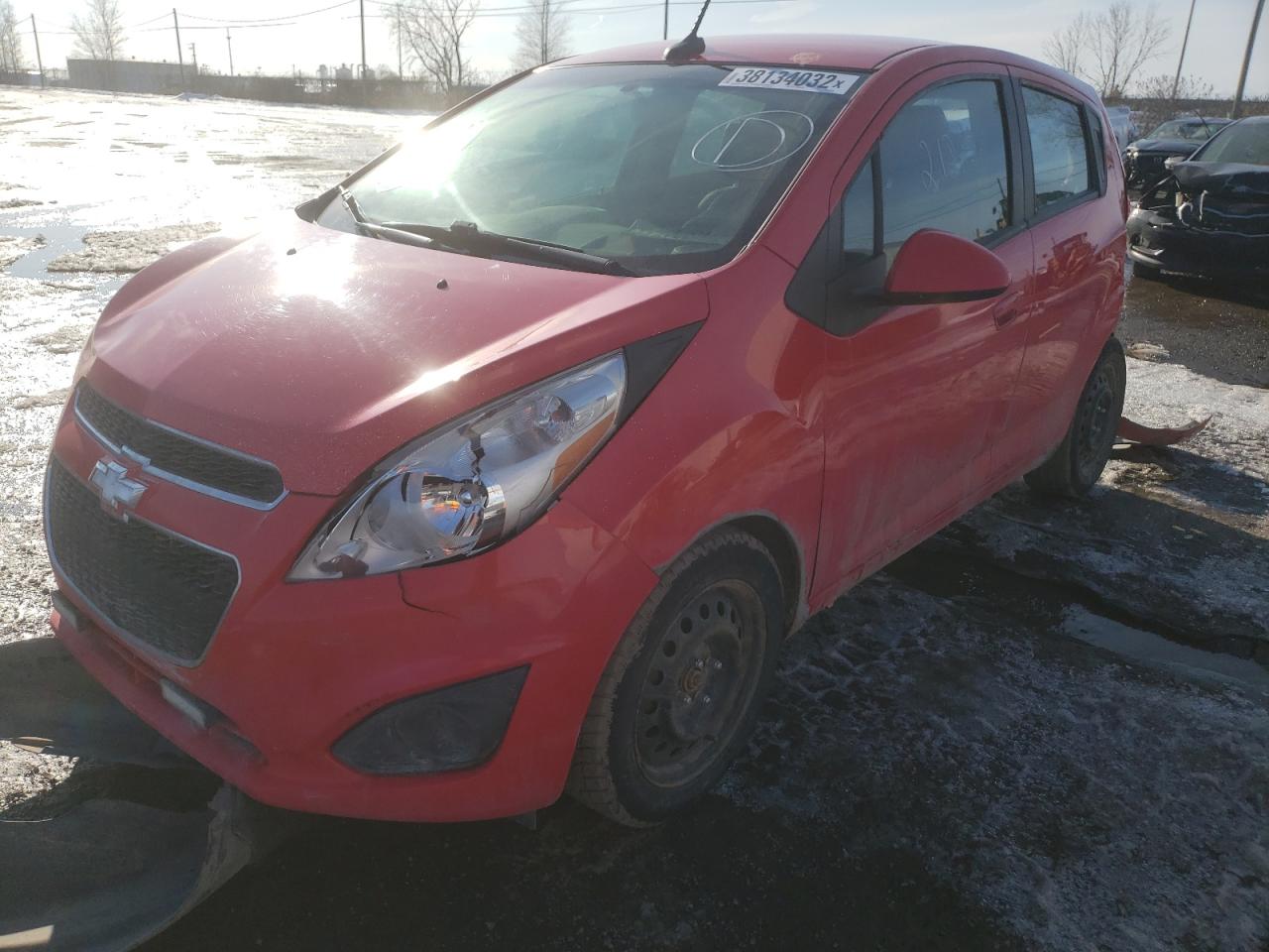 Photo 2 from auction – 2013 CHEVROLET SPARK LS with VIN KL8CA6S94DC509384