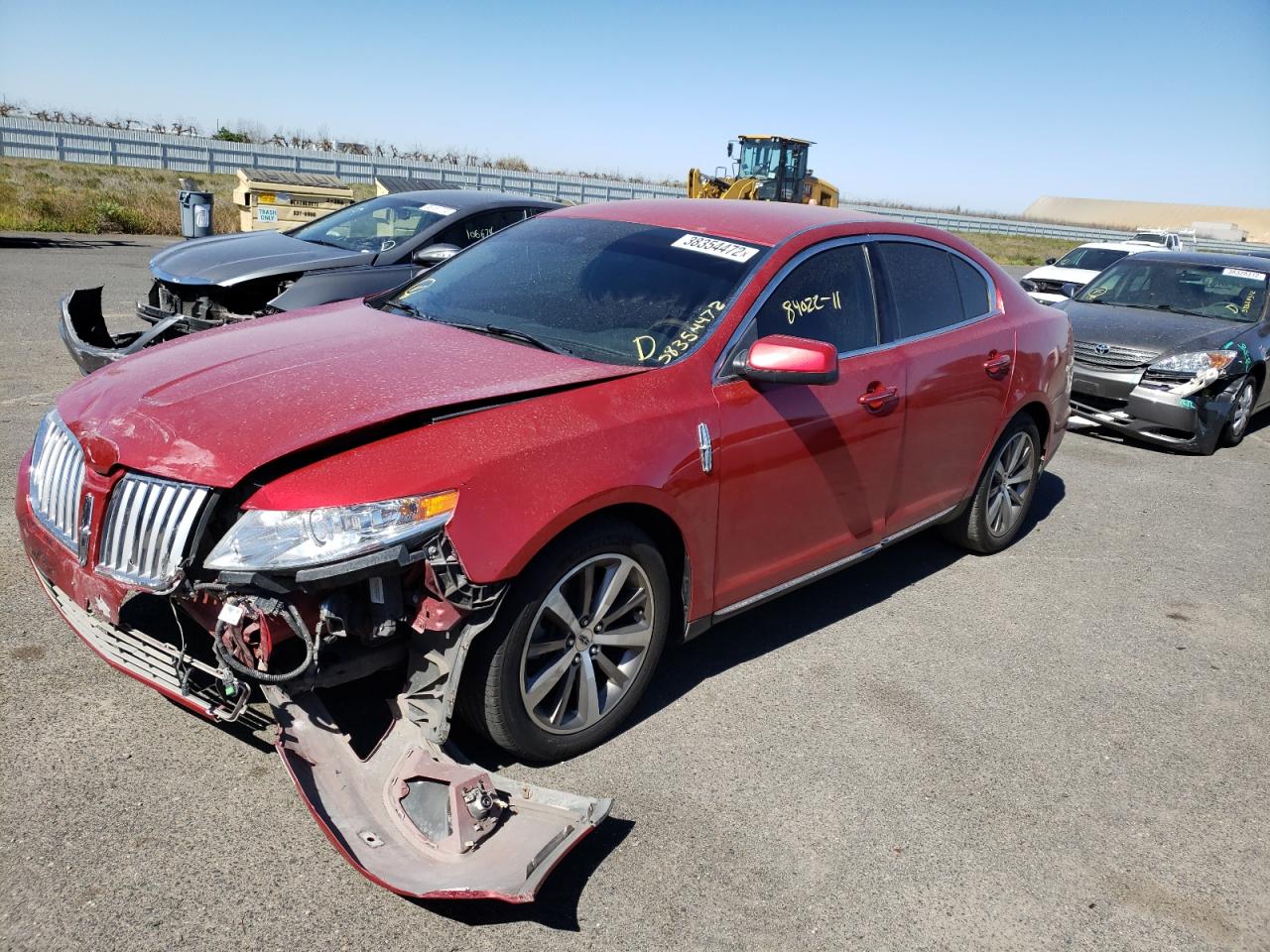 Photo 2 from auction – 2011 LINCOLN MKS with VIN 1LNHL9DR2BG614044