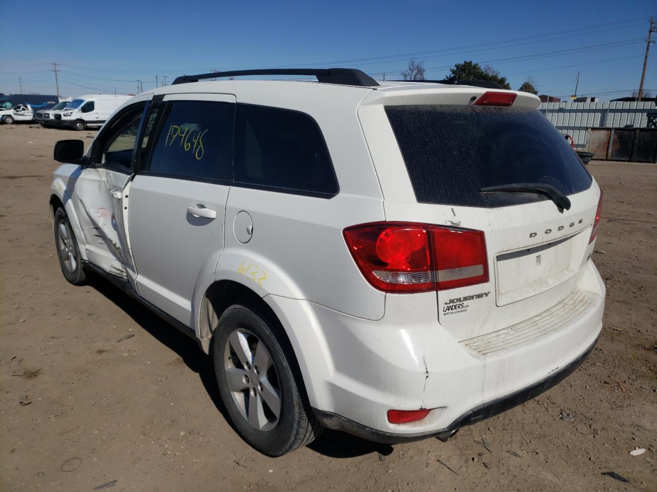 Photo 3 from auction – 2012 DODGE JOURNEY SX with VIN 3C4PDCBG5CT189086