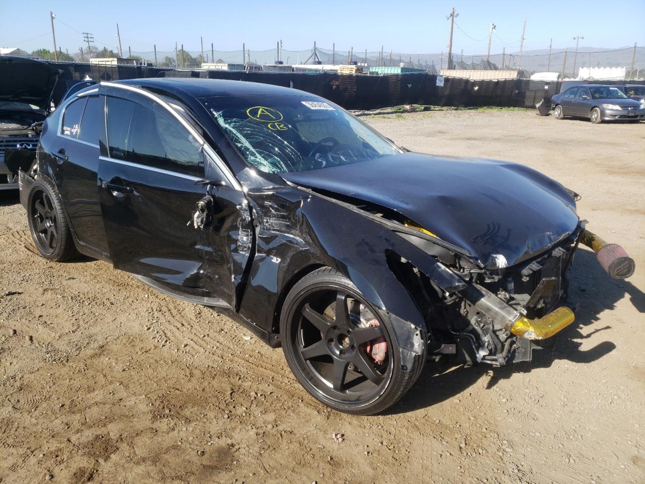 INFINITI Q40 2015 with VIN JN1CV6AP4FM500261 - Photo from auction