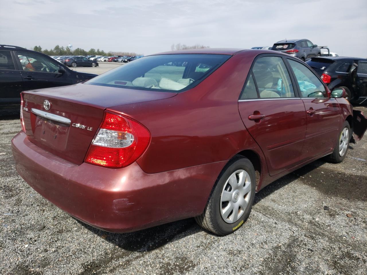 Photo 4 from auction – 2002 TOYOTA CAMRY LE with VIN 4T1BE32K82U030719
