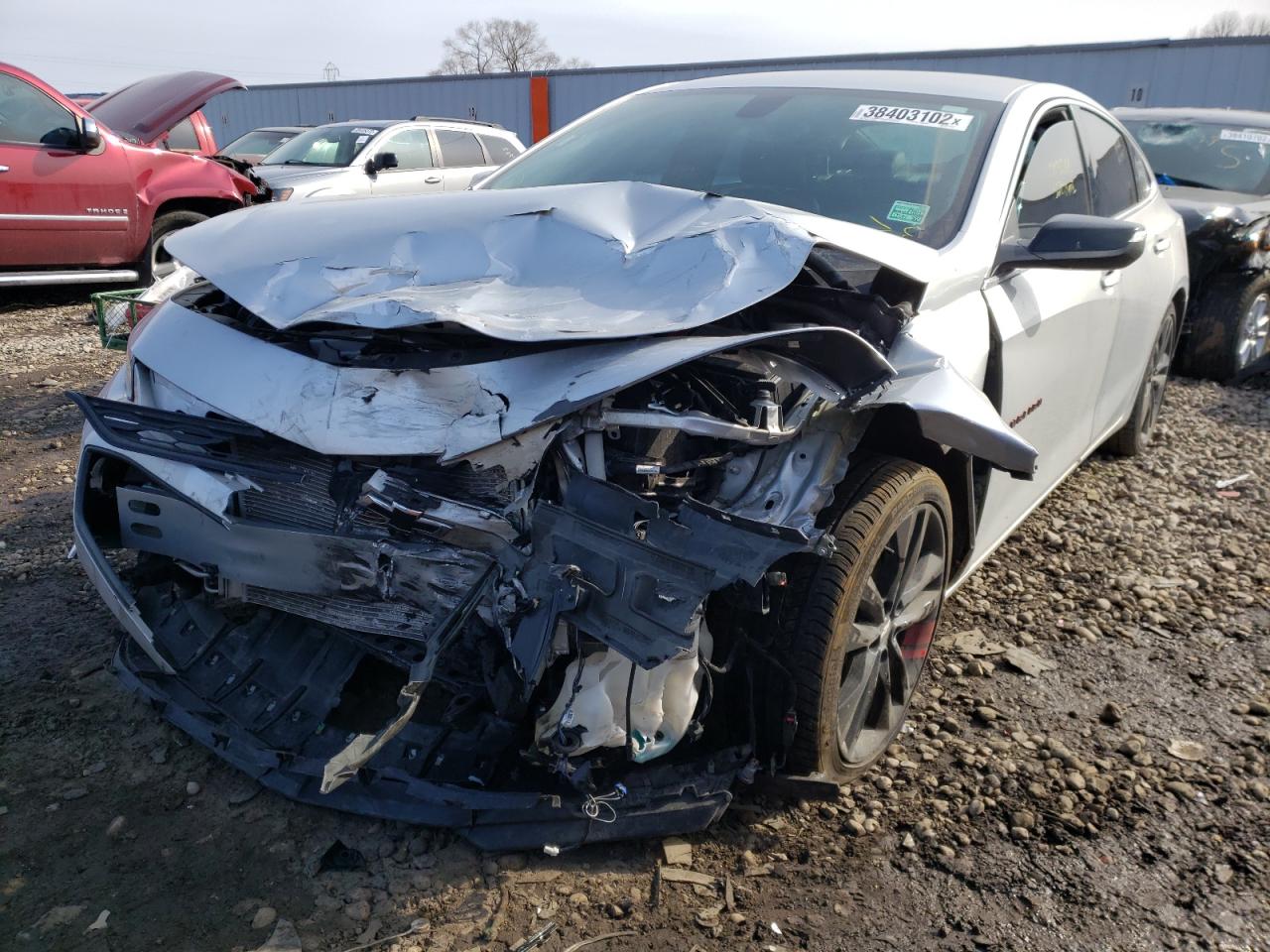 Photo 2 from auction – 2018 CHEVROLET MALIBU LT with VIN 1G1ZD5ST0JF217927