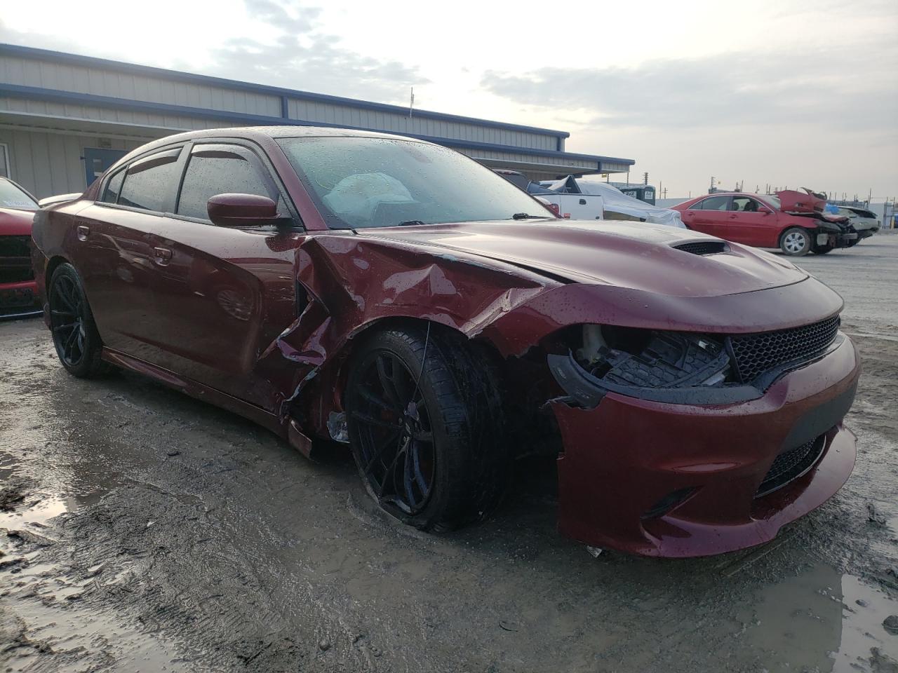 DODGE CHARGER R/ 2018 with VIN 2C3CDXGJ5JH289757 - Photo from auction