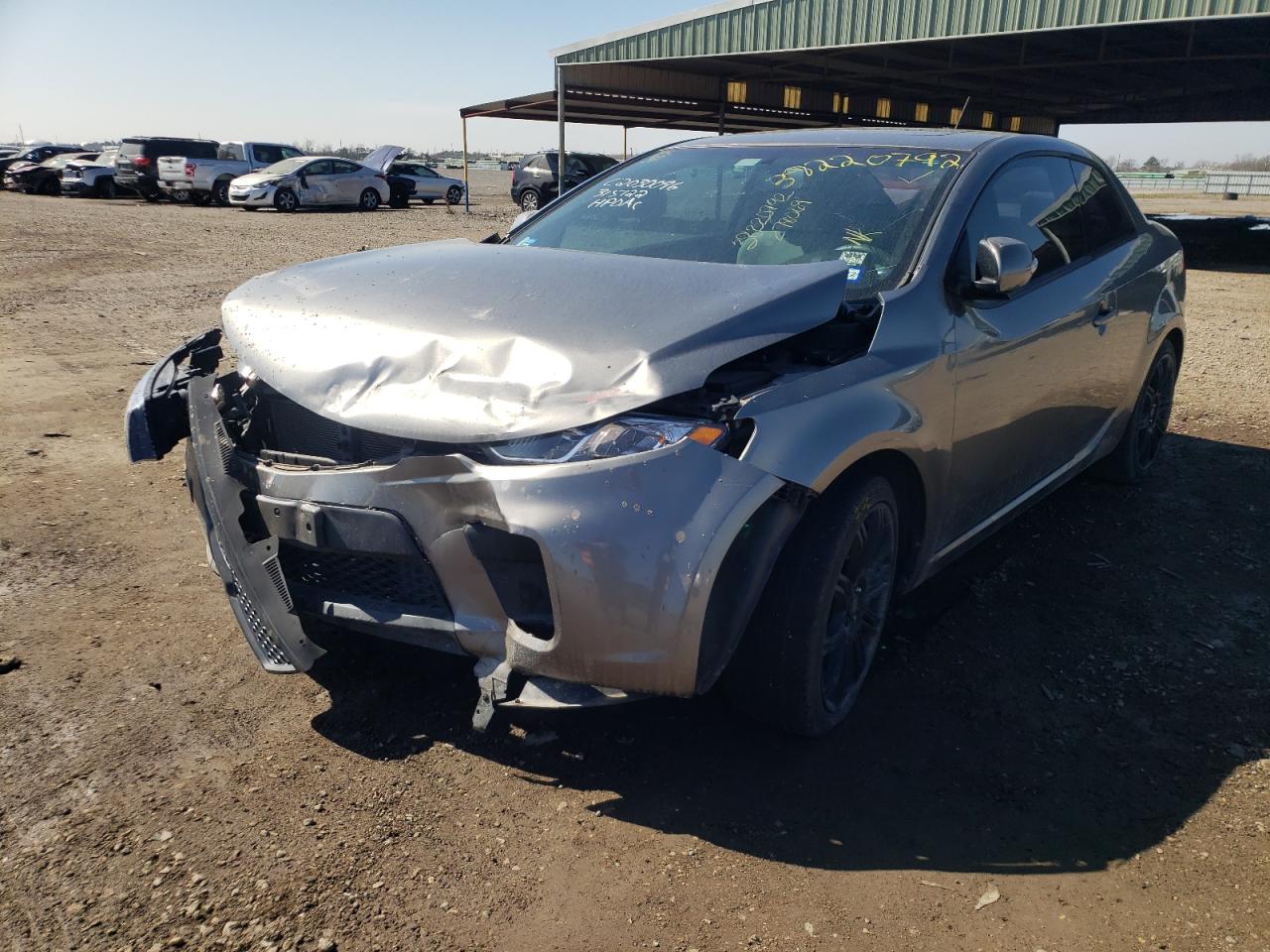 Photo 2 from auction – 2010 KIA FORTE EX with VIN KNAFU6A25A5278069