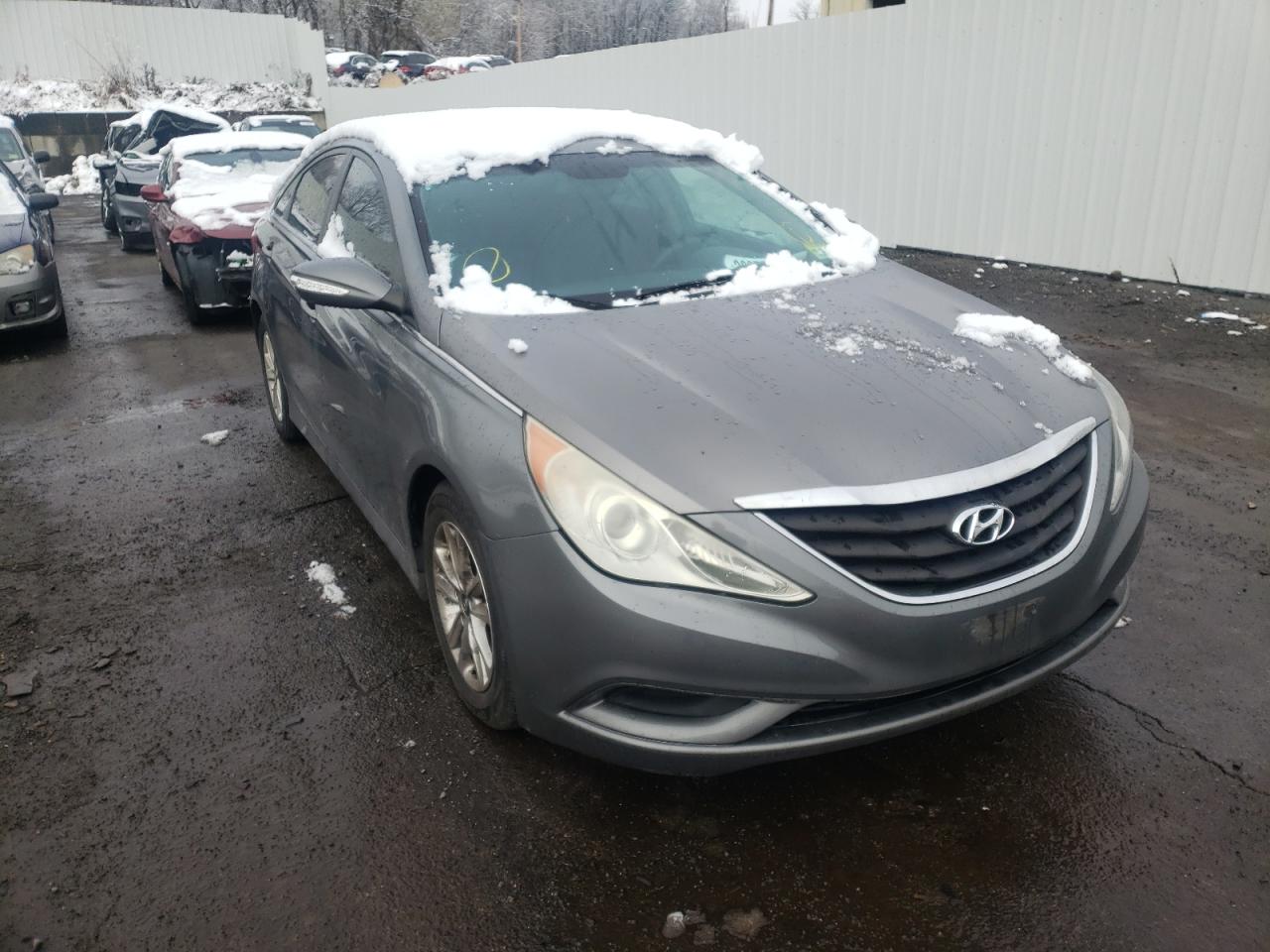 HYUNDAI SONATA GLS 2014 with VIN 5NPEB4AC2EH814998 - Photo from auction