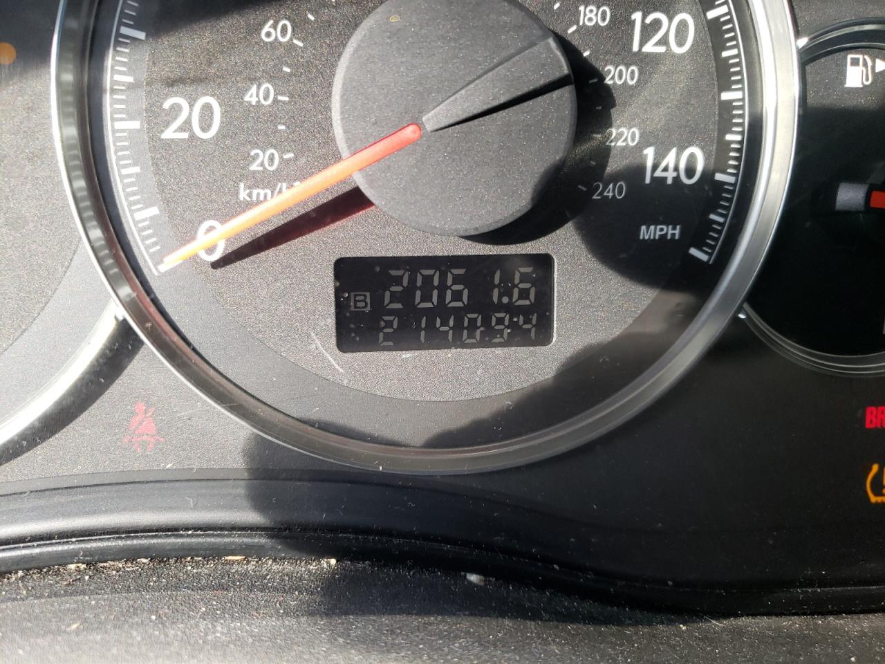 Photo 8 from auction – 2009 SUBARU LEGACY with VIN 4S3BL616197214019