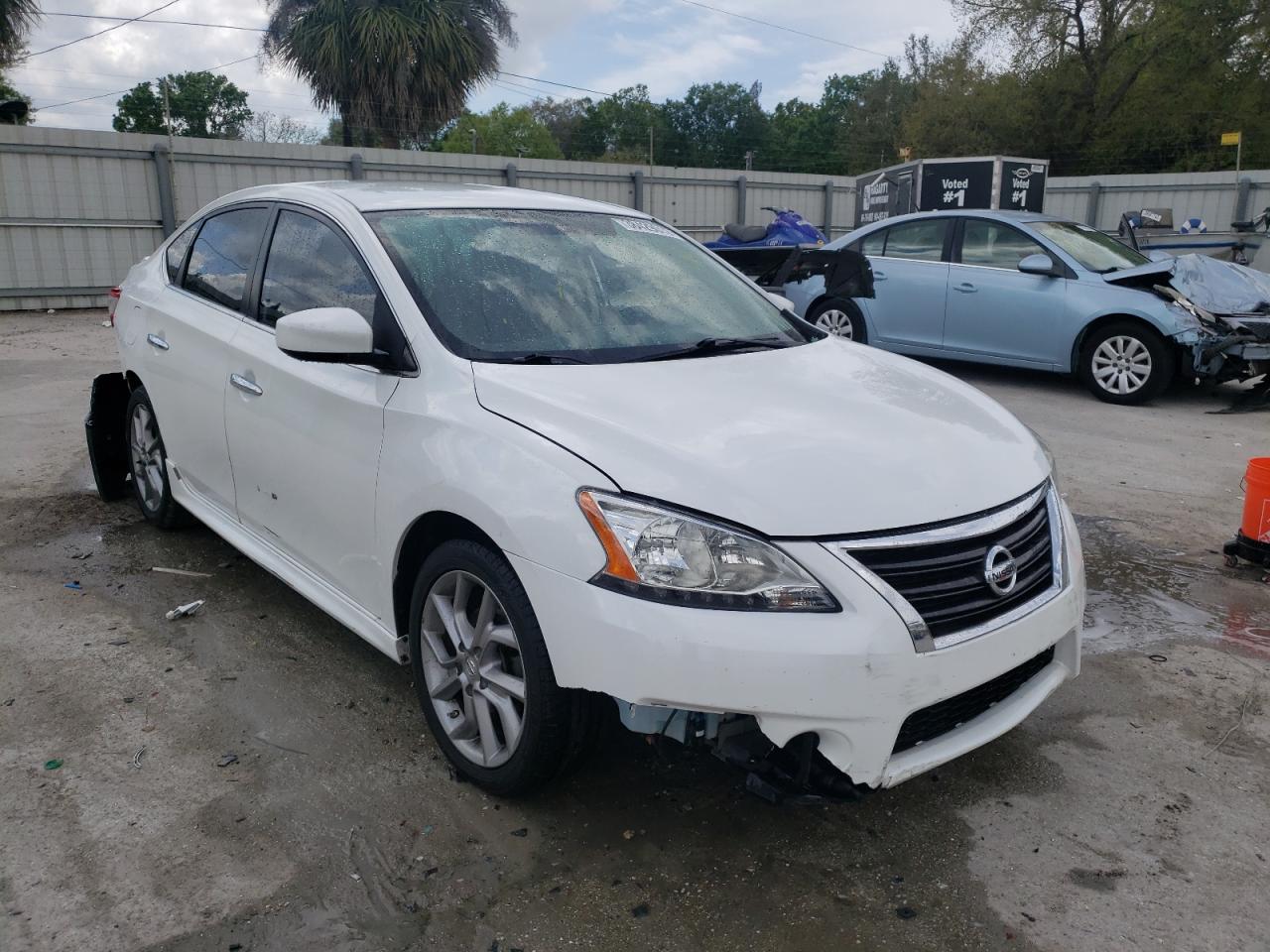 NISSAN SENTRA 2013 with VIN 3N1AB7AP4DL718813 - Photo from auction