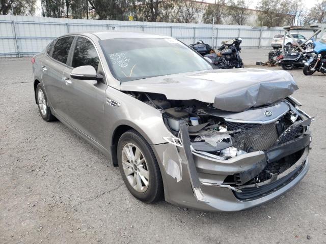 KIA OPTIMA LX 2016 with VIN 5XXGT4L39GG027385 - Photo from auction