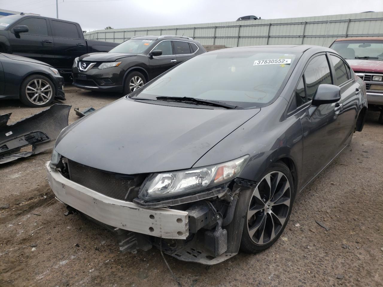 Photo 2 from auction – 2013 HONDA CIVIC SI with VIN 2HGFB6E58DH707944