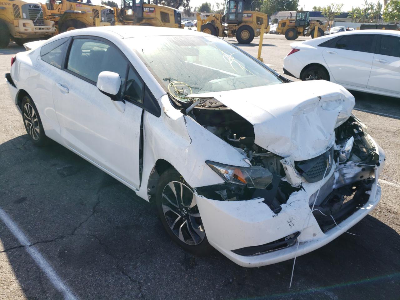 HONDA CIVIC EX 2013 with VIN 2HGFG3B87DH504865 - Photo from auction
