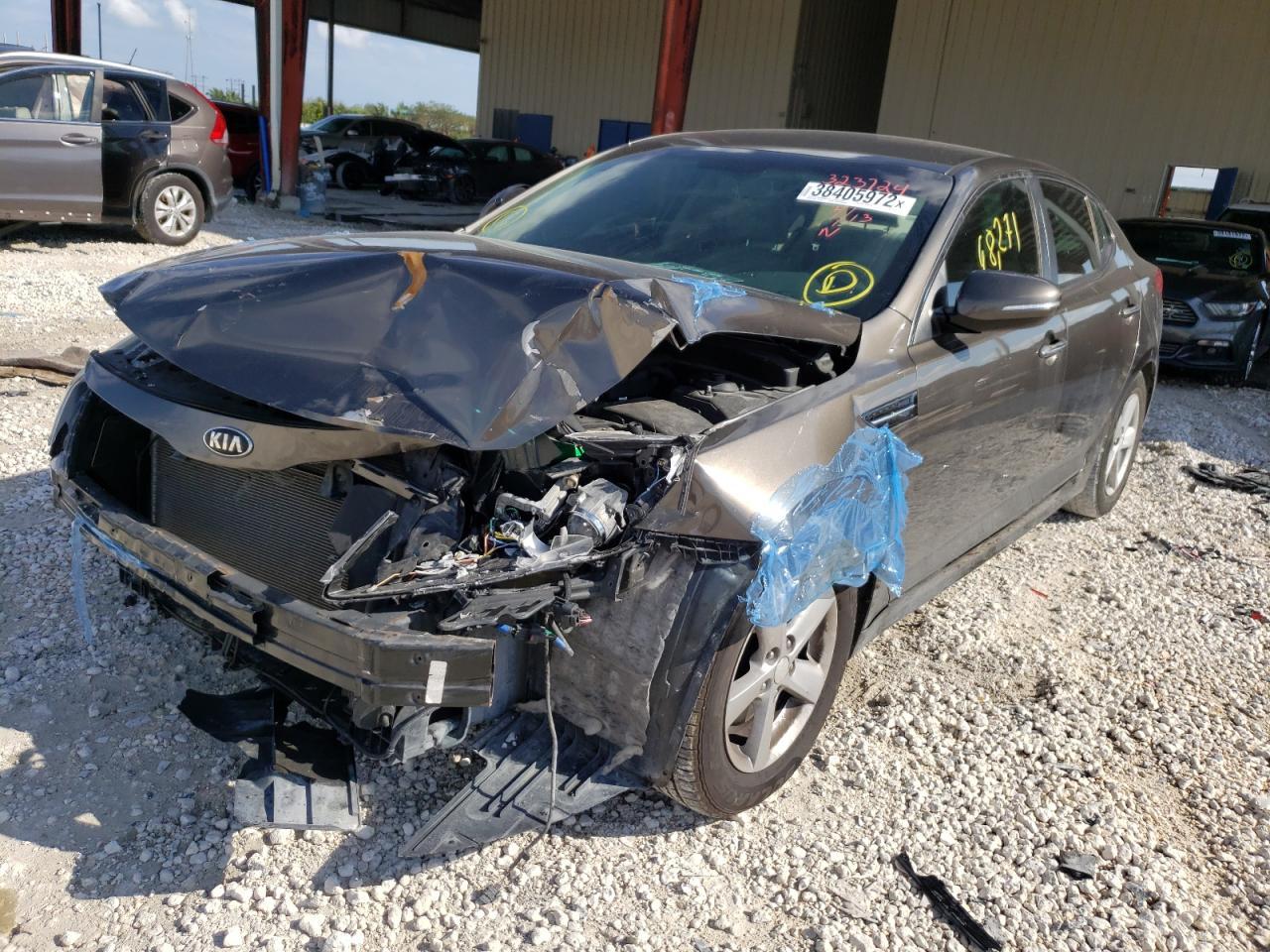 Photo 2 from auction – 2014 KIA OPTIMA LX with VIN 5XXGM4A76EG323724