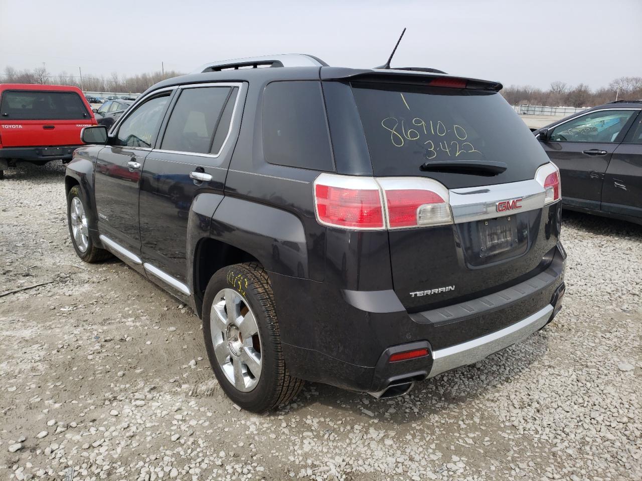 Photo 3 from auction – 2013 GMC TERRAIN DE with VIN 2GKFLYE32D6235181