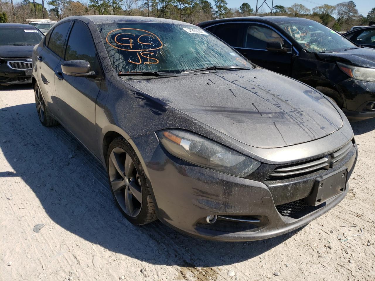DODGE DART GT 2015 with VIN 1C3CDFEBXFD252634 - Photo from auction