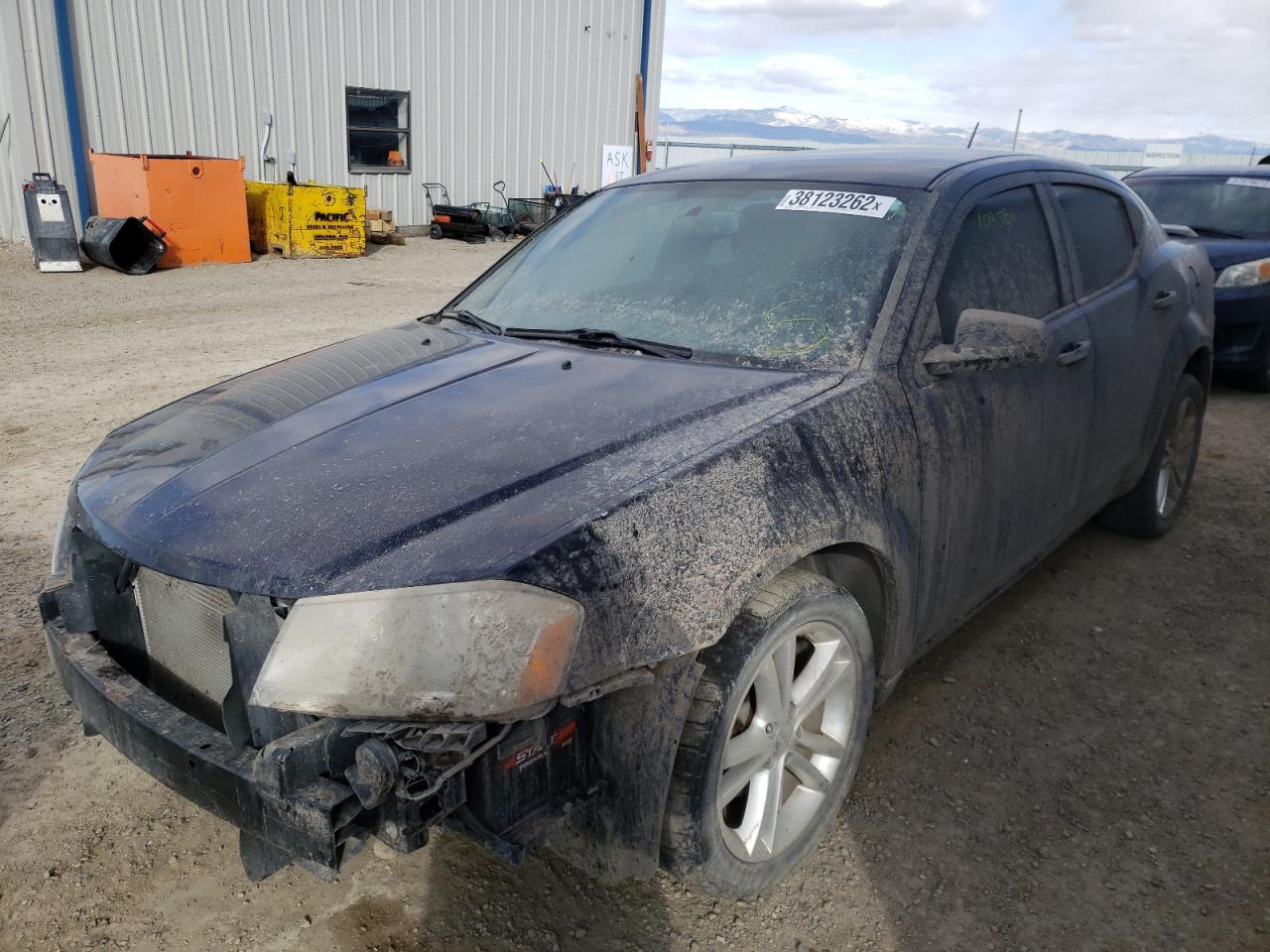 Photo 2 from auction – 2012 DODGE AVENGER SE with VIN 1C3CDZAG1CN287314