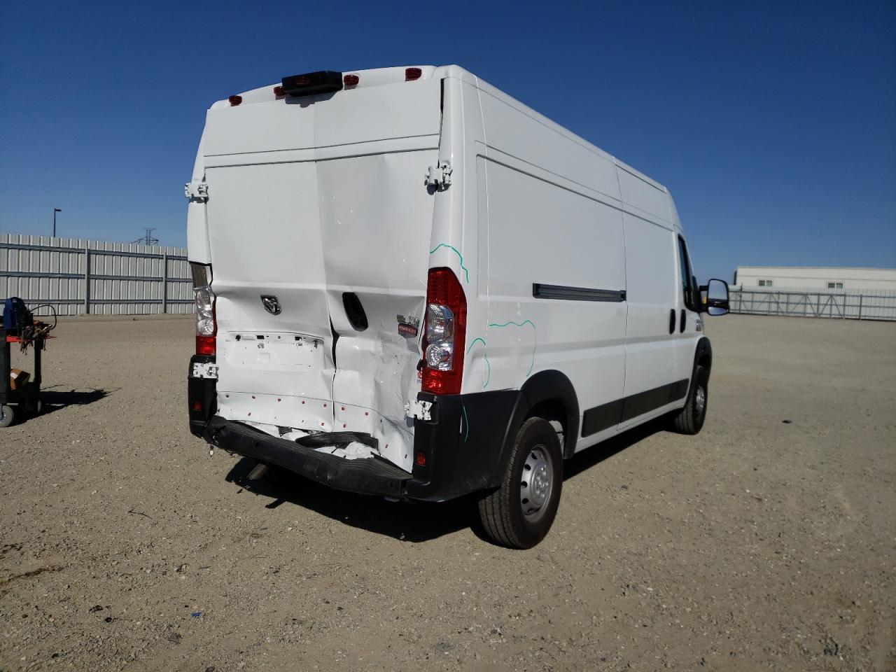 Photo 4 from auction – 2021 RAM PROMASTER with VIN 3C6LRVDG3ME581859