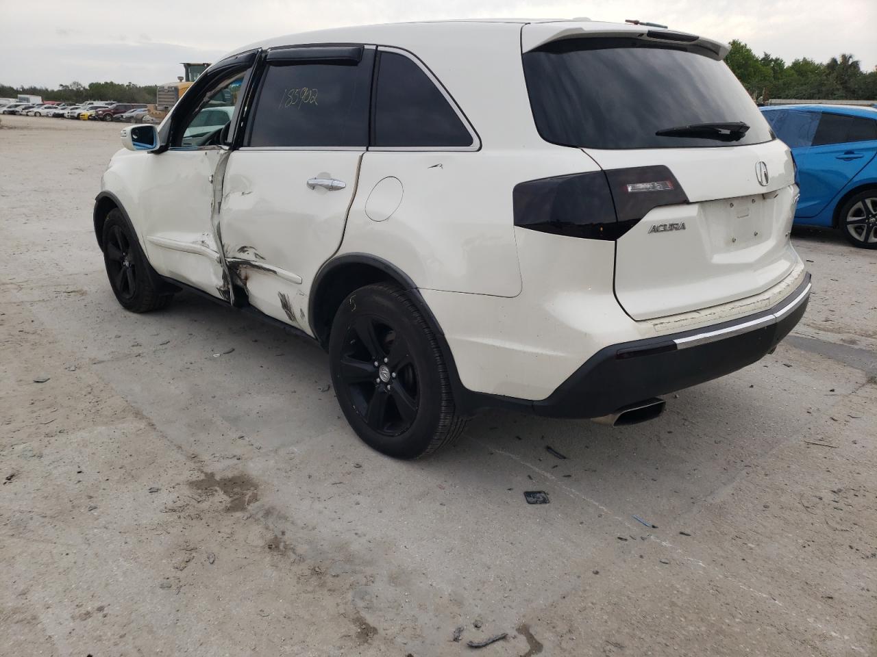 Photo 3 from auction – 2011 ACURA MDX TECHNO with VIN 2HNYD2H69BH506897