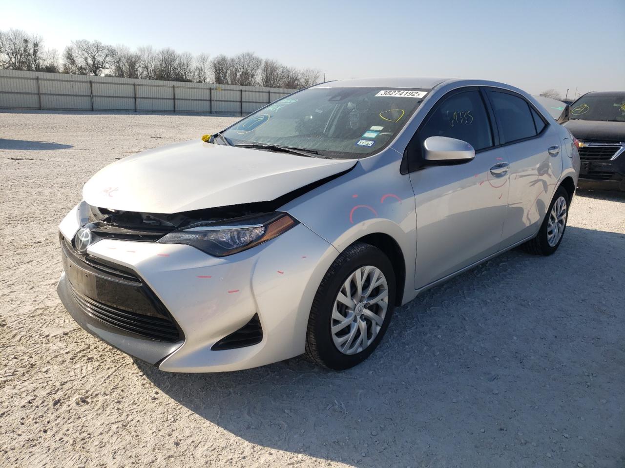 Photo 2 from auction – 2017 TOYOTA COROLLA L with VIN 5YFBURHE4HP577035