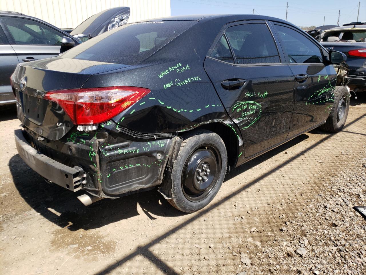 Photo 4 from auction – 2017 TOYOTA COROLLA L with VIN 5YFBURHE7HP698092