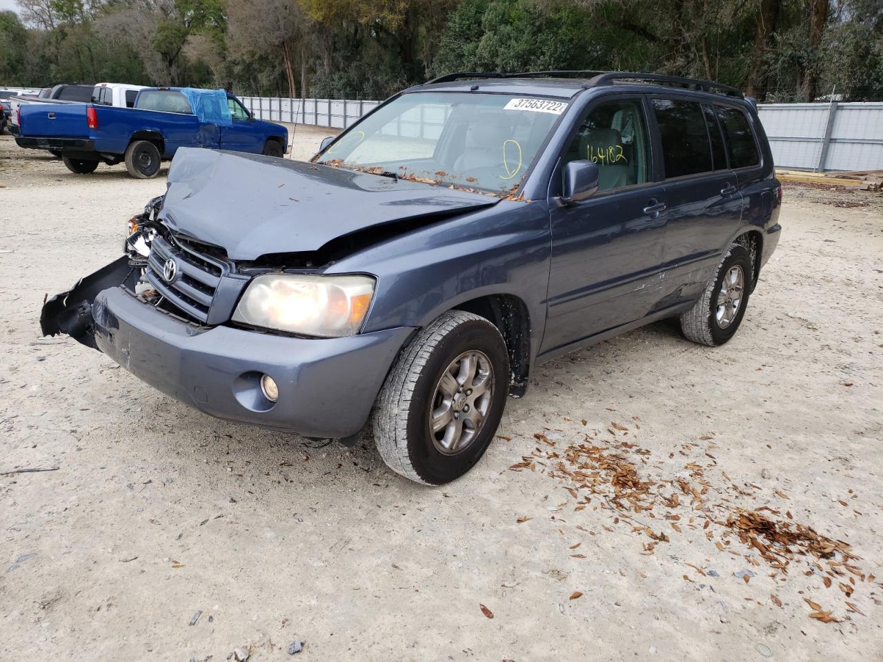 Photo 2 from auction – 2007 TOYOTA HIGHLANDER with VIN JTEGP21AX70140530