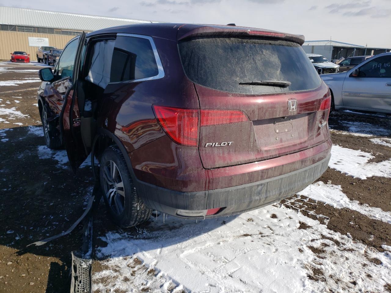 Photo 3 from auction – 2018 HONDA PILOT EX with VIN 5FNYF6H36JB015186