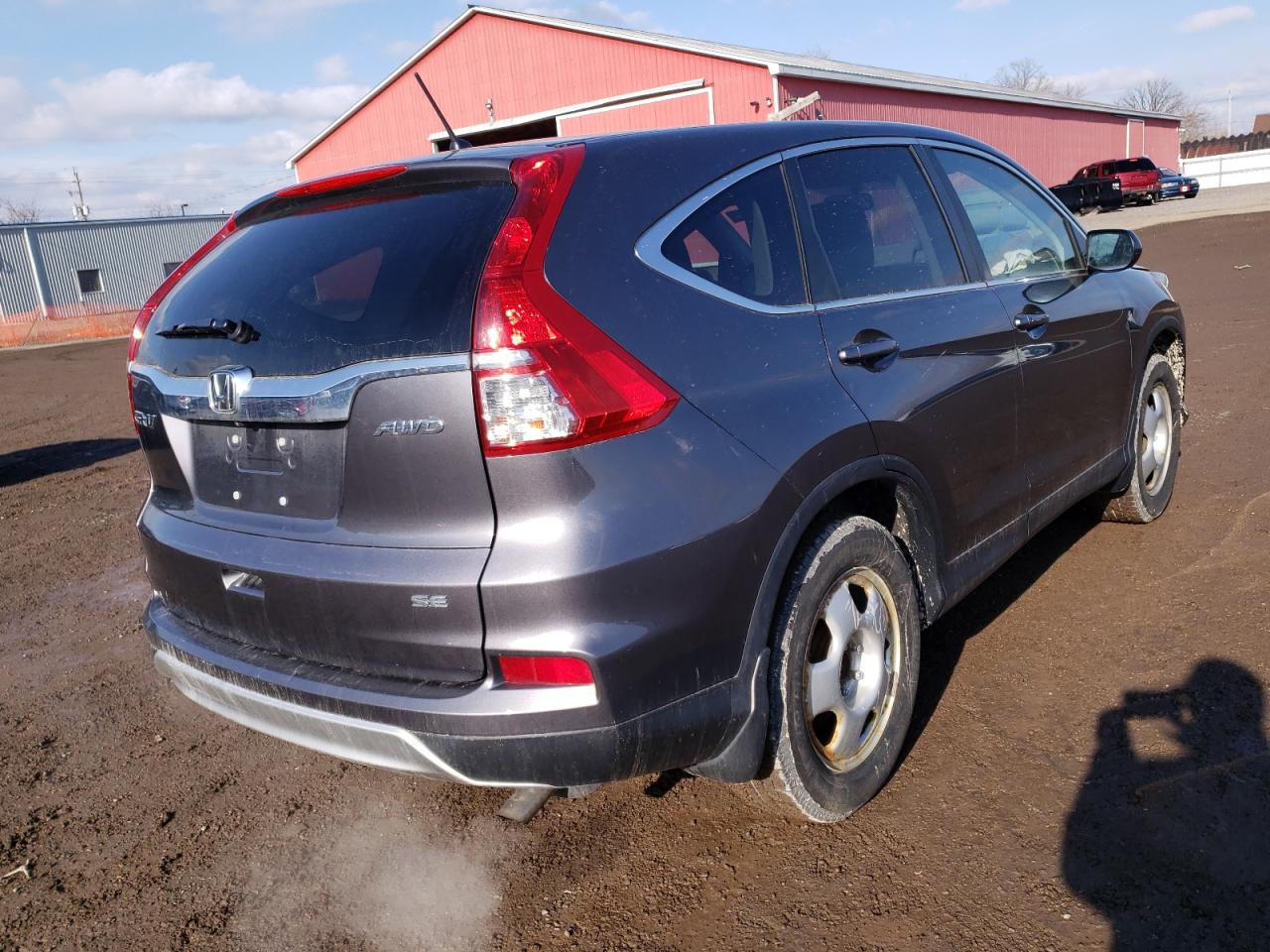 Photo 4 from auction – 2016 HONDA CR-V SE with VIN 2HKRM4H4XGH129063