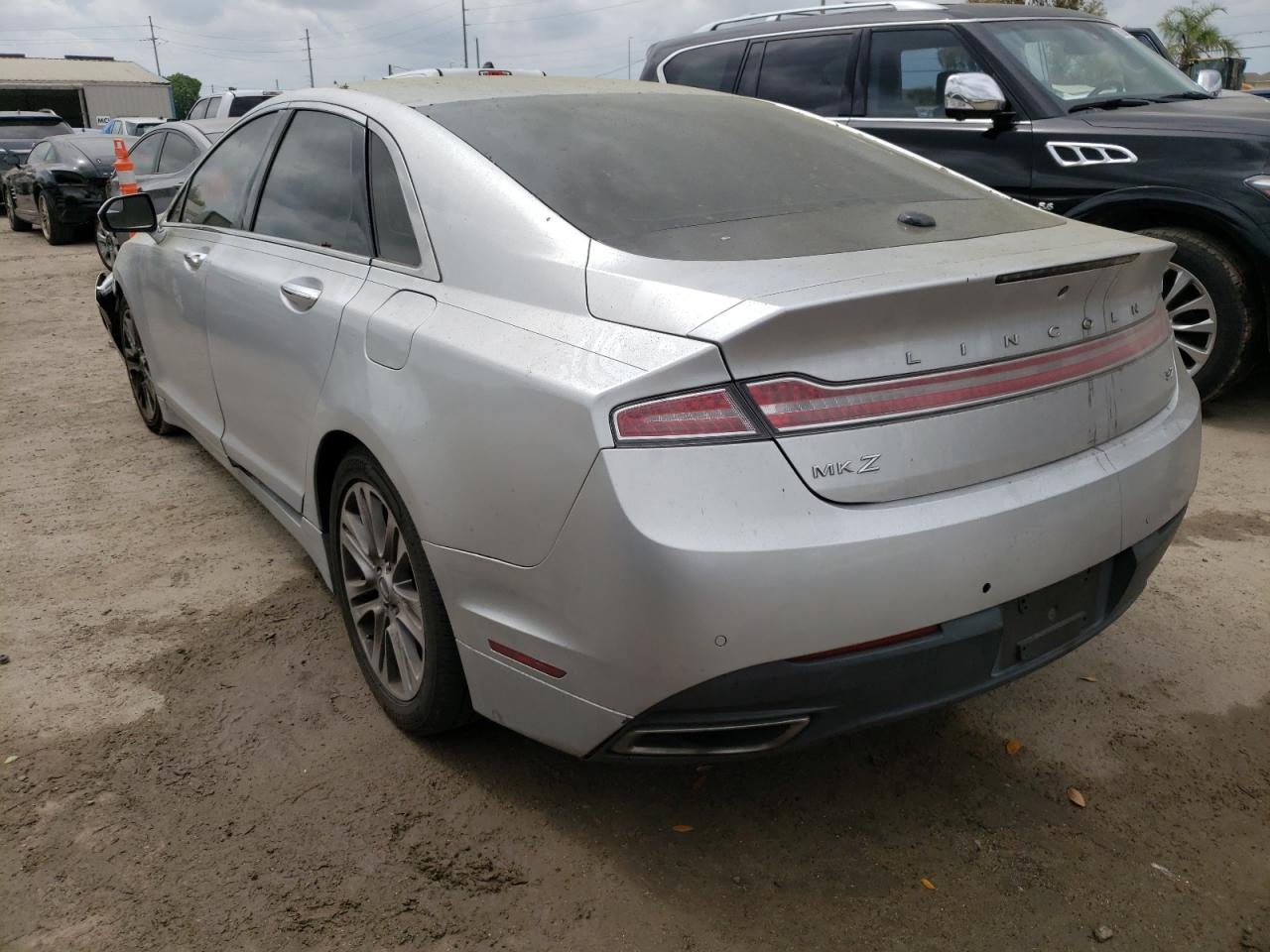 Photo 3 from auction – 2013 LINCOLN MKZ with VIN 3LN6L2GK8DR818260