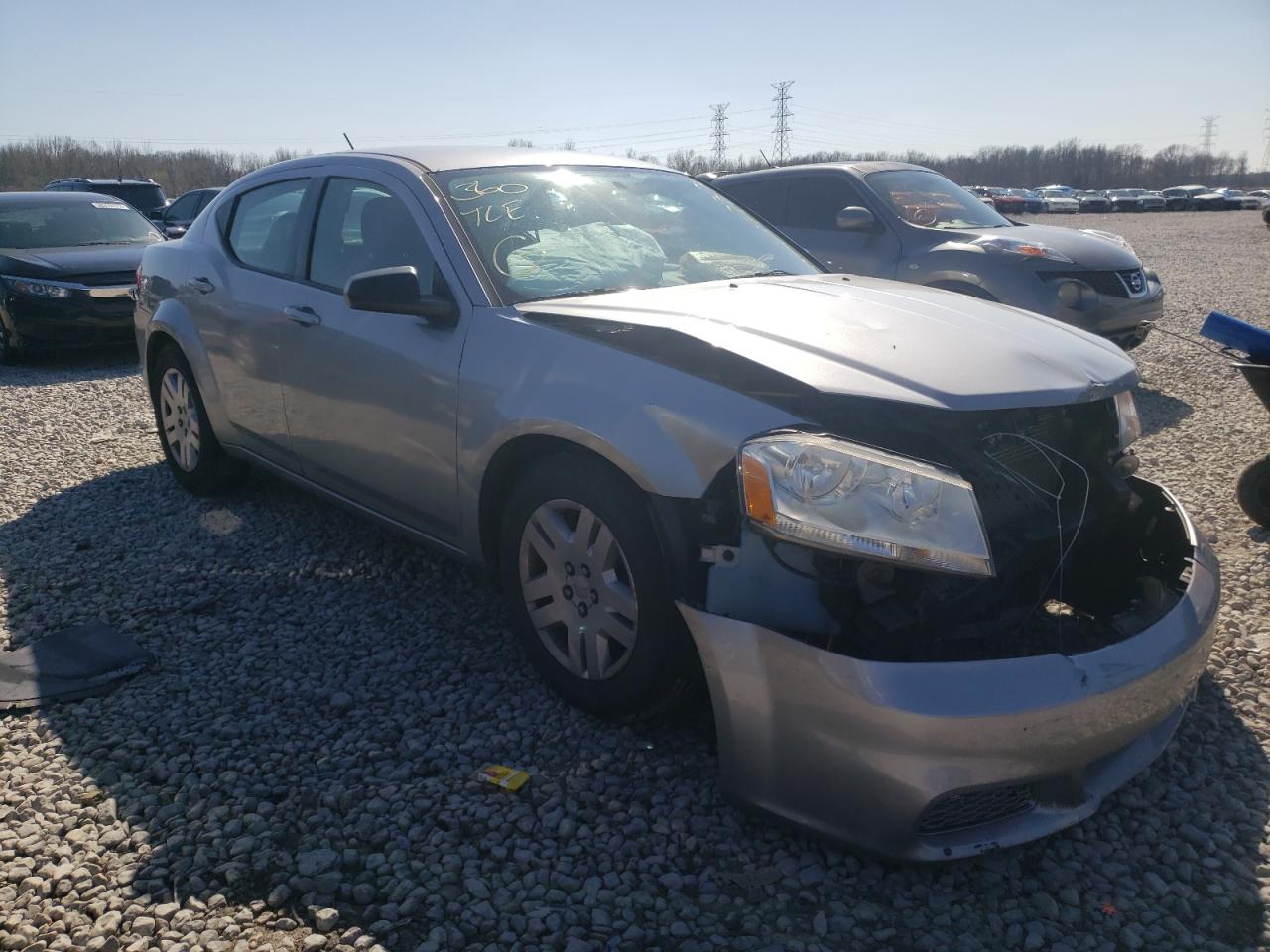 DODGE AVENGER SE 2014 with VIN 1C3CDZAB7EN162390 - Photo from auction