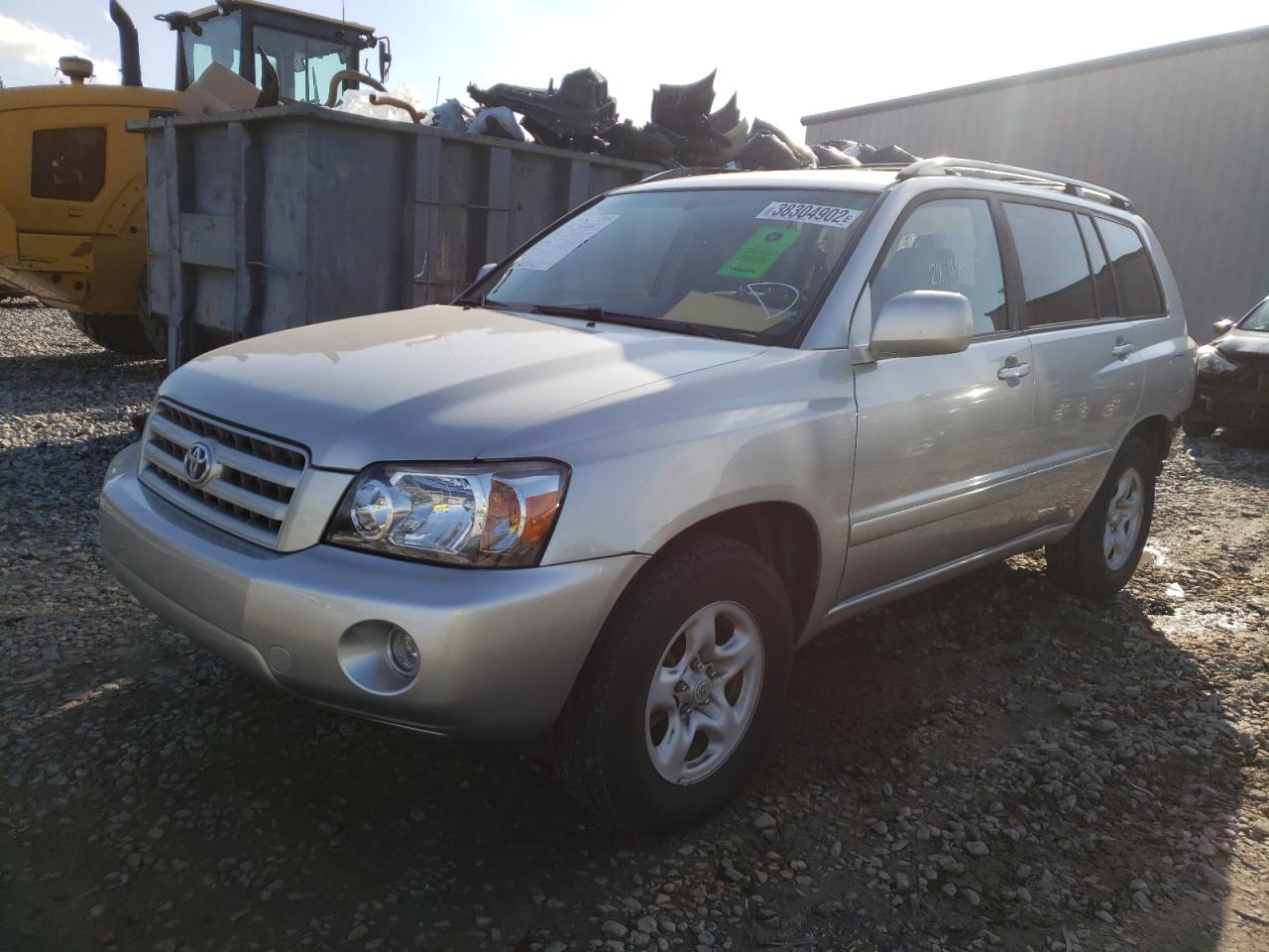 Photo 2 from auction – 2006 TOYOTA HIGHLANDER with VIN JTEGD21AX60141569
