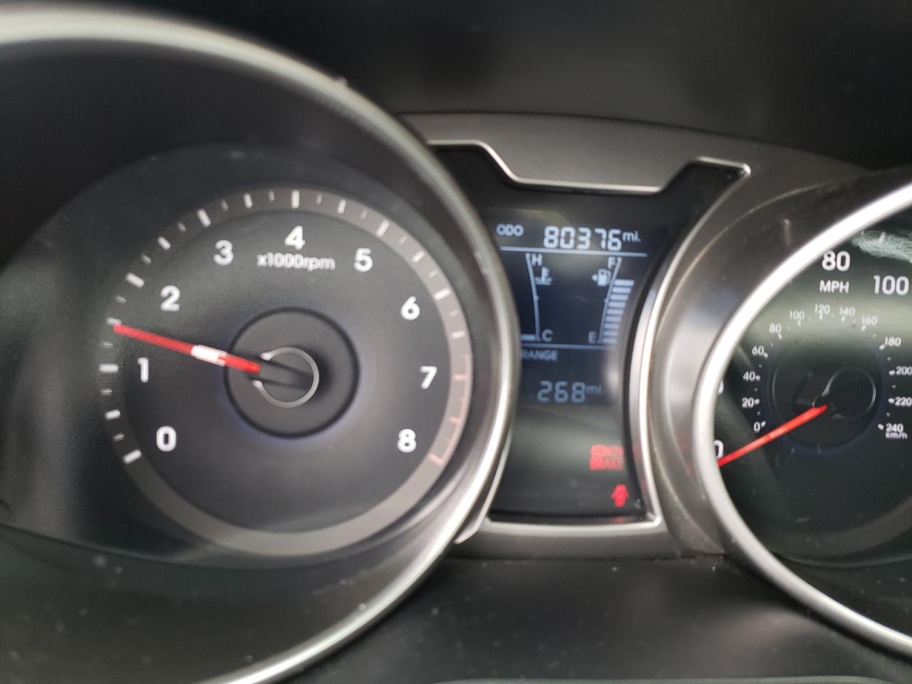 Photo 8 from auction – 2012 HYUNDAI VELOSTER with VIN KMHTC6AD4CU020866