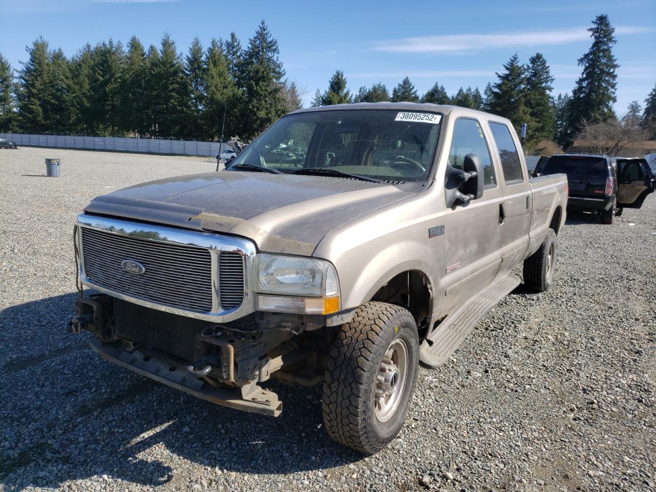 Photo 2 from auction – 2003 FORD F350 SRW S with VIN 1FTSW31P93EC05960