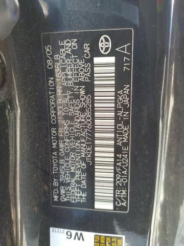 Photo 10 from auction – 2006 TOYOTA SCION TC with VIN JTKDE177760085285