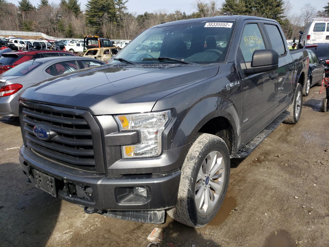 Photo 2 from auction – 2017 FORD F150 SUPER with VIN 1FTEW1EP5HFA68562