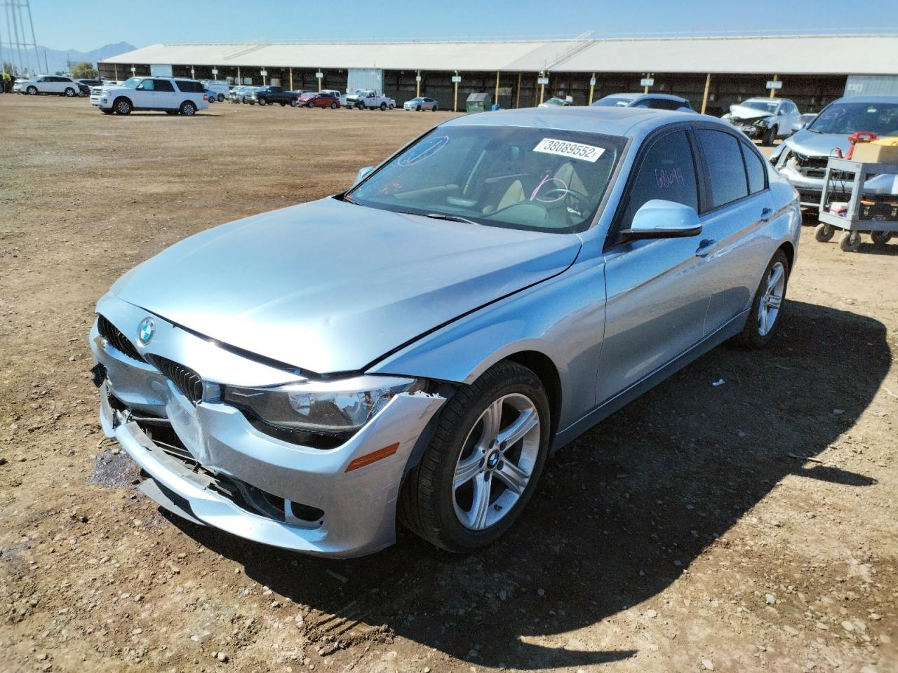 Photo 2 from auction – 2014 BMW 320 I with VIN WBA3B1G52ENS80350