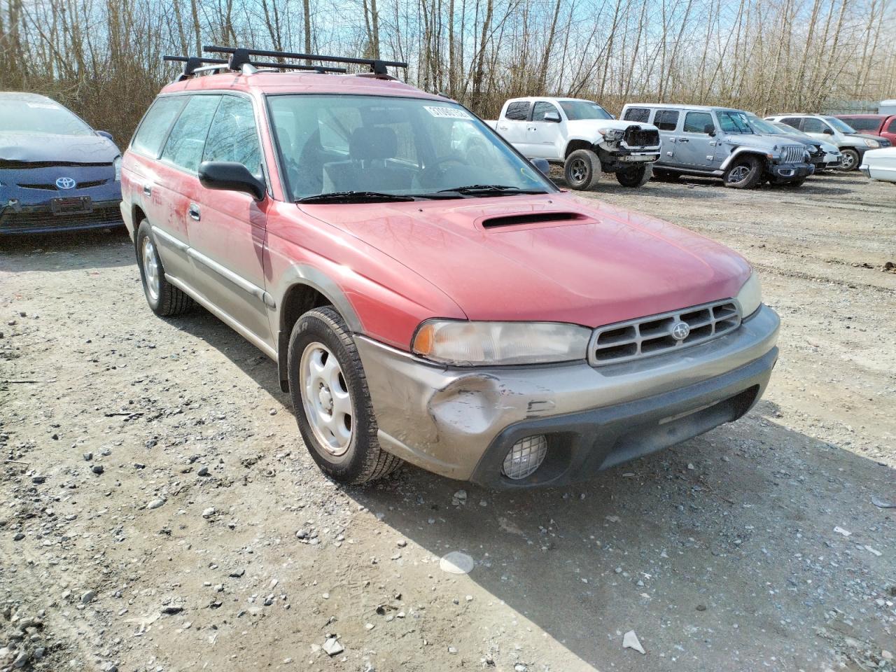 SUBARU LEGACY OUT 1997 with VIN 4S3BG6851V6646868 - Photo from auction