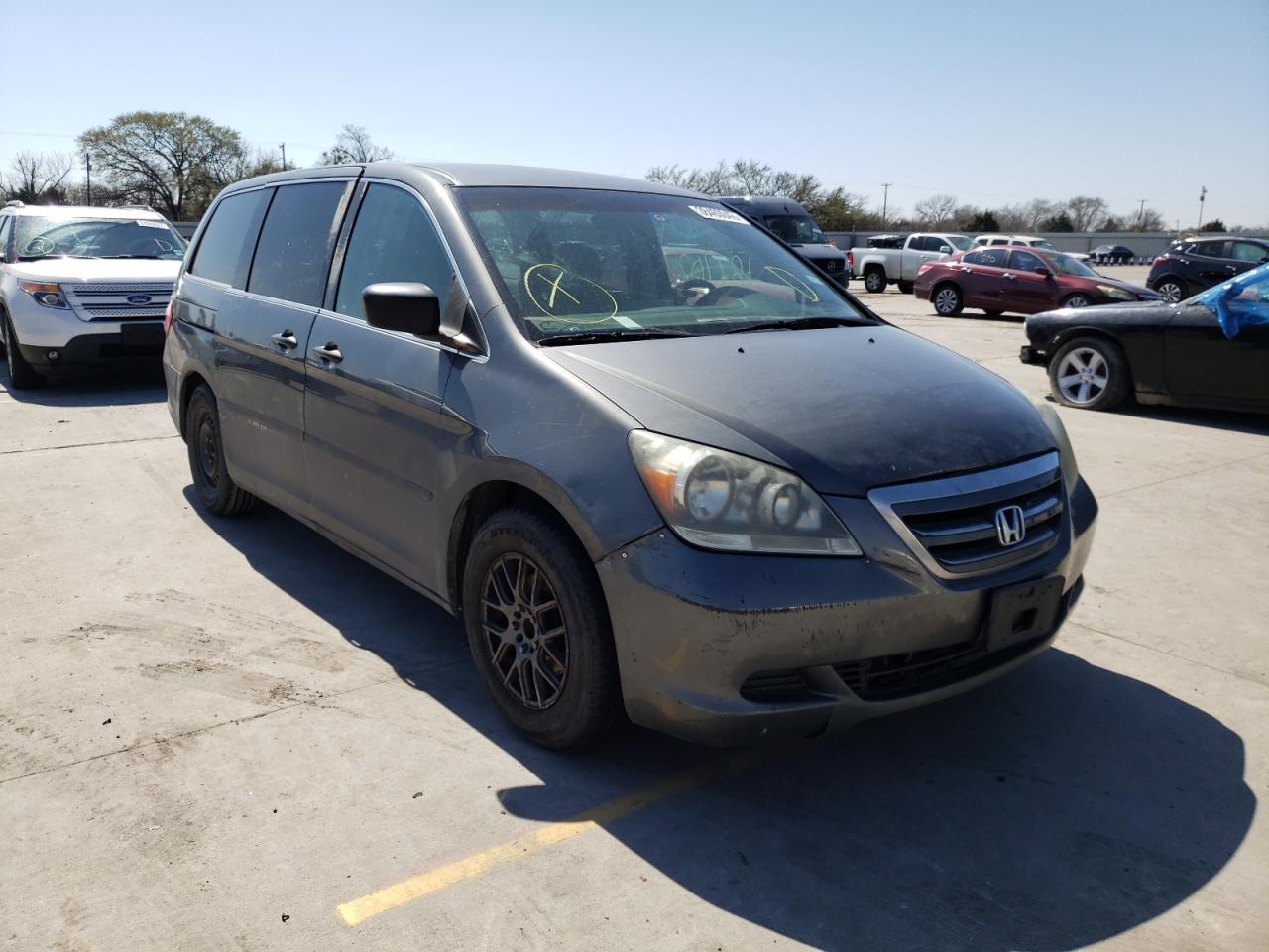 HONDA ODYSSEY LX 2007 with VIN 5FNRL38237B012452 - Photo from auction