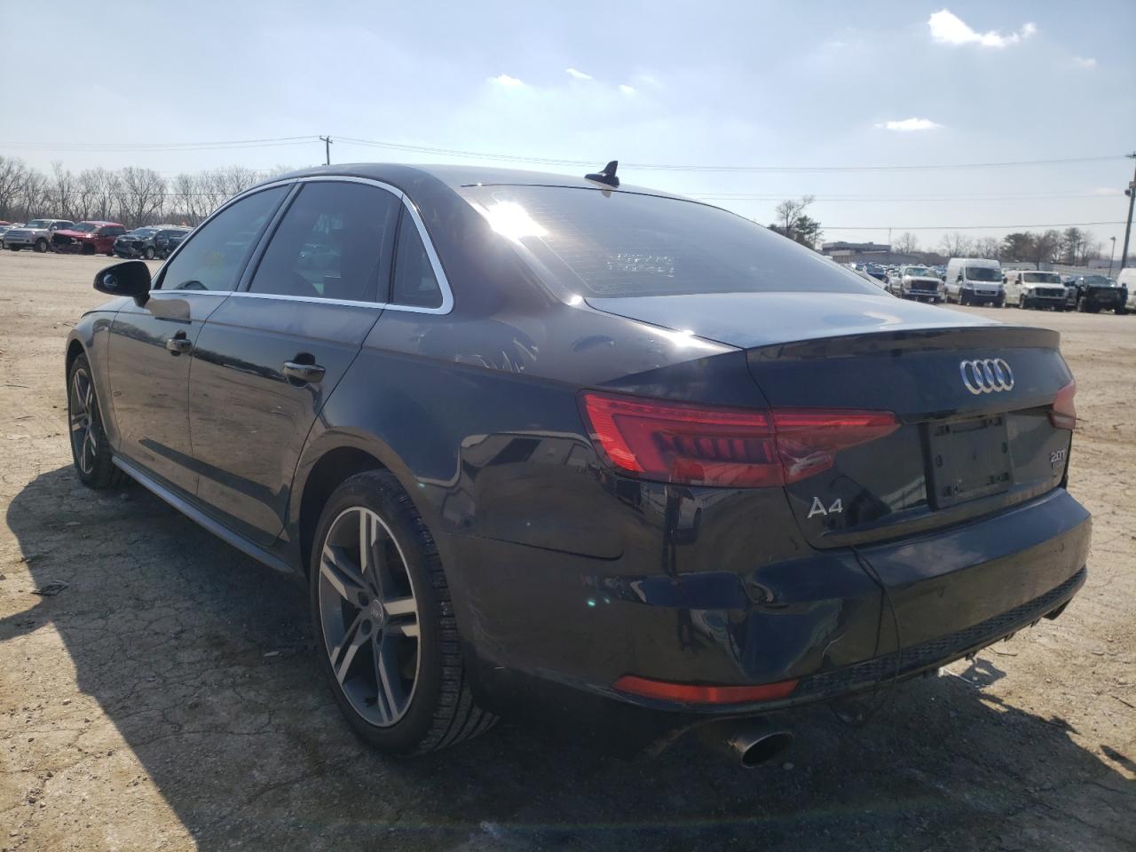 Photo 3 from auction – 2017 AUDI A4 PREMIUM with VIN WAUENAF45HN029173