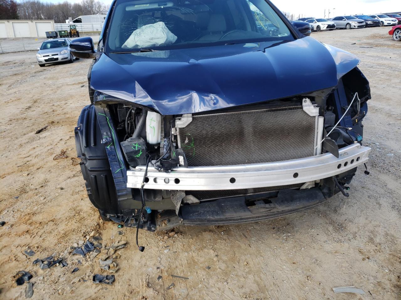 Photo 9 from auction – 2017 HONDA PILOT ELIT with VIN 5FNYF6H01HB041050