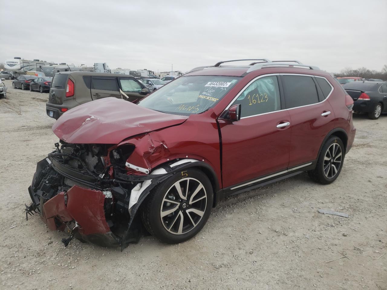 Photo 2 from auction – 2019 NISSAN ROGUE S with VIN 5N1AT2MTXKC795535