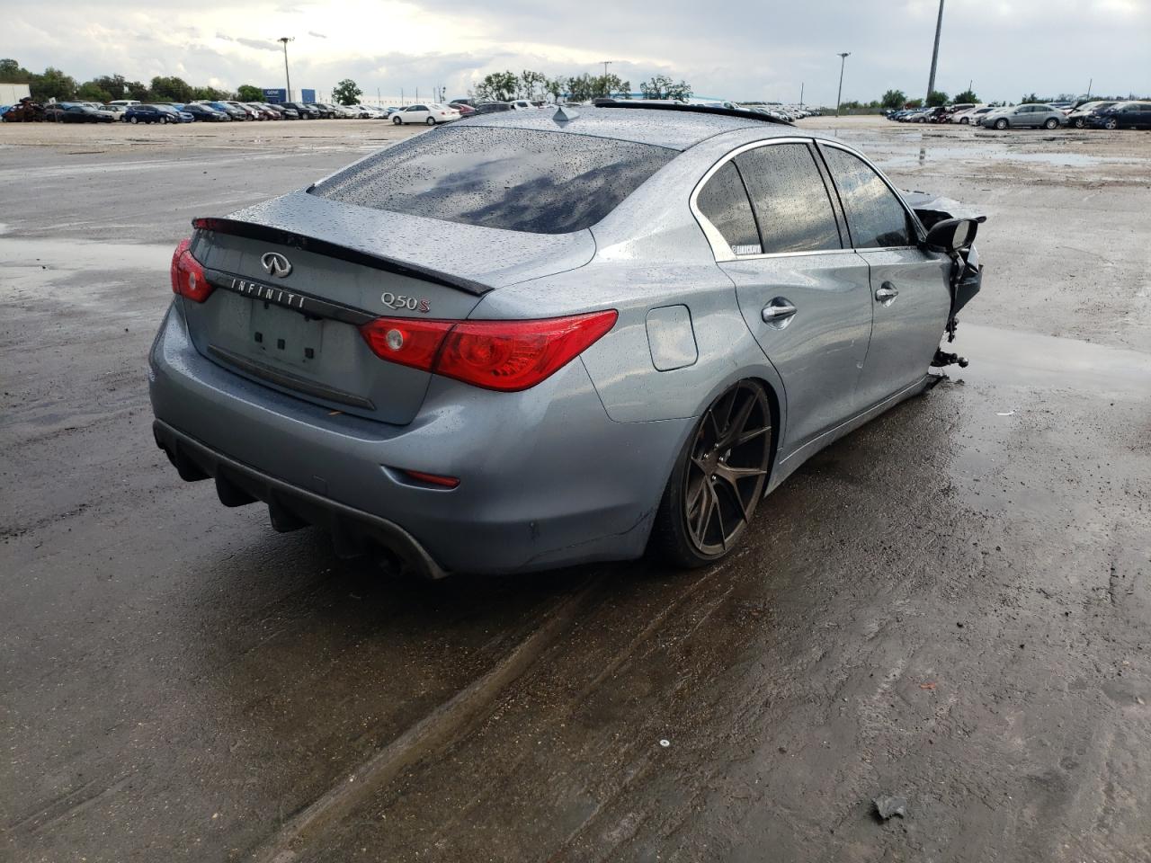 Photo 4 from auction – 2015 INFINITI Q50 BASE with VIN JN1BV7AP8FM331640
