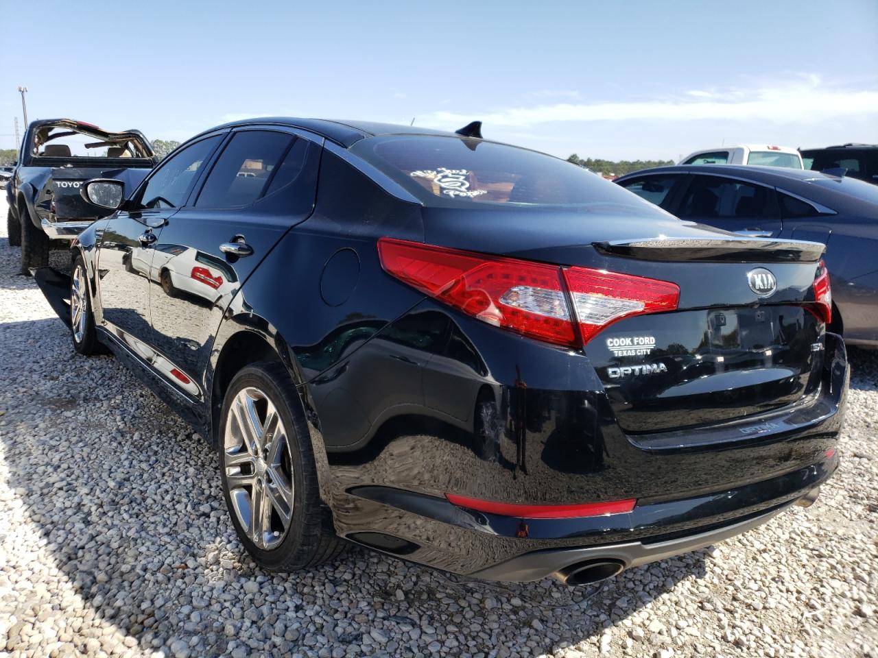 Photo 3 from auction – 2013 KIA OPTIMA SX with VIN 5XXGR4A67DG193833