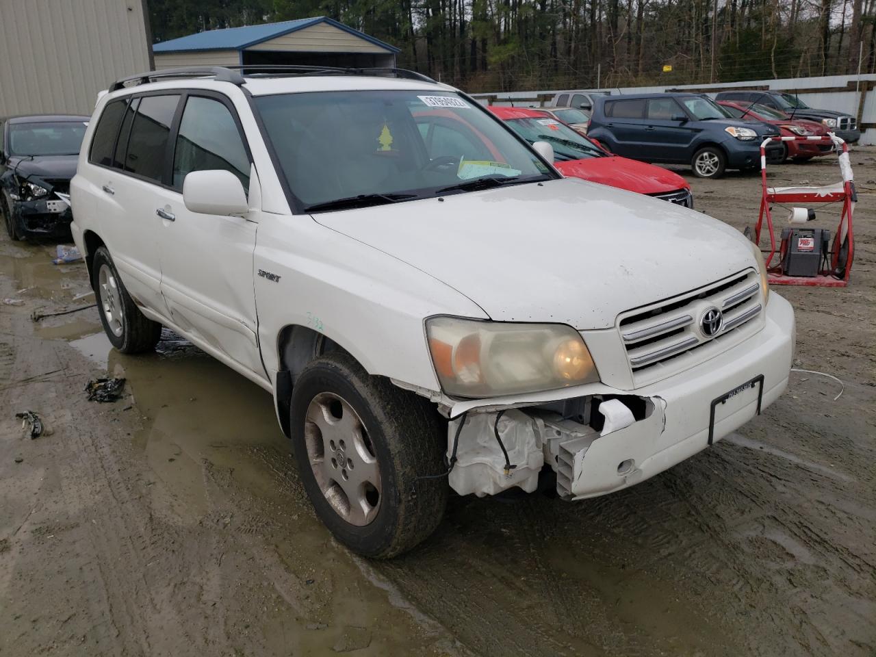 TOYOTA HIGHLANDER 2006 with VIN JTEEP21A560167706 - Photo from auction