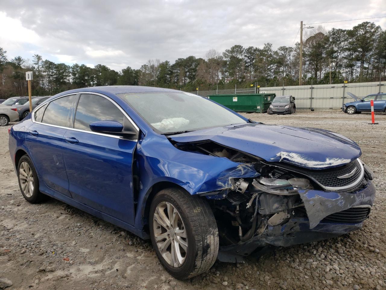 CHRYSLER 200 LIMITE 2015 with VIN 1C3CCCAB5FN554785 - Photo from auction
