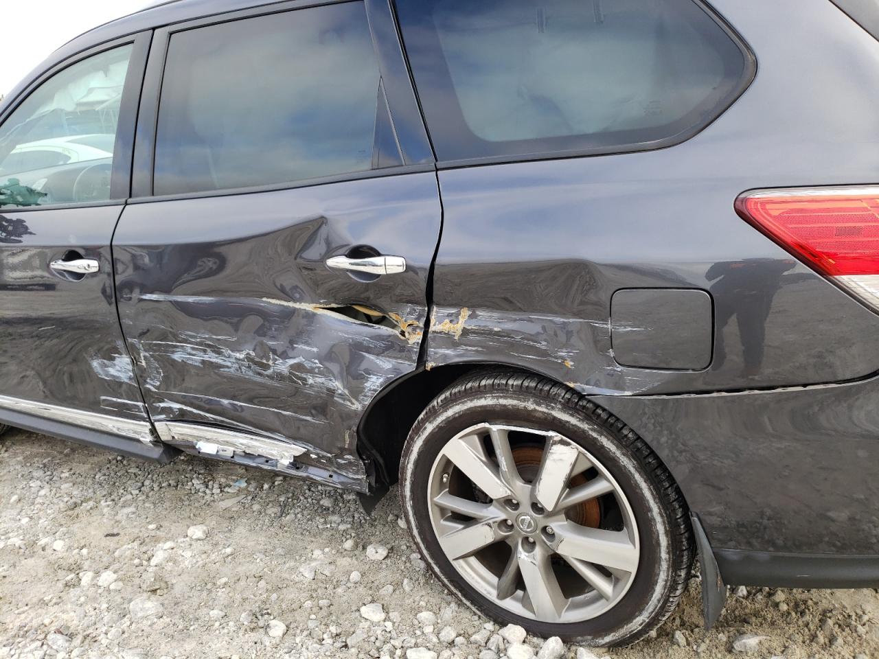 Photo 9 from auction – 2014 NISSAN PATHFINDER with VIN 5N1AR2MN7EC667032