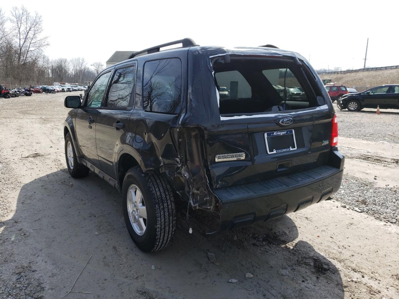Photo 9 from auction – 2011 FORD ESCAPE XLT with VIN 1FMCU9DG9BKA32414