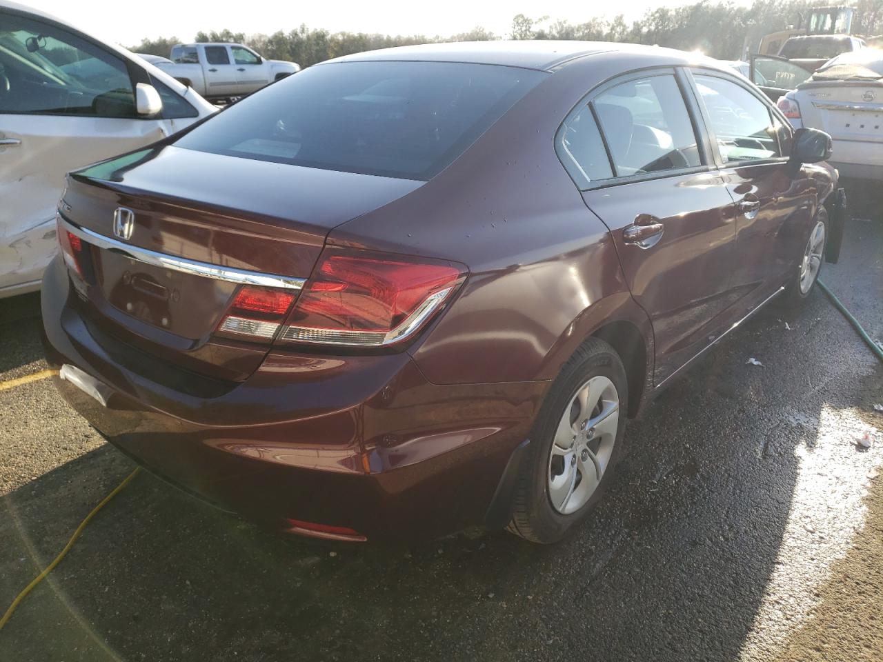Photo 4 from auction – 2013 HONDA CIVIC LX with VIN 2HGFB2F56DH509550