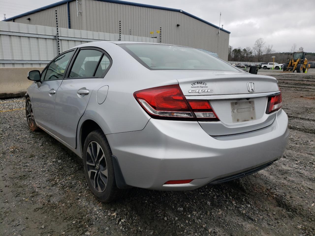Photo 3 from auction – 2013 HONDA CIVIC EX with VIN 2HGFB2F84DH548101